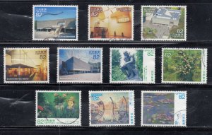 Japan 2017 Sc#4125a-j National Museum of Western Art Used