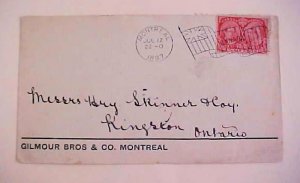 CANADA FLAG CANCEL MONTREAL 1897