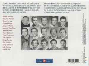 CANADA - #2340 - MONTREAL CANADIENS 100th ANNIVERSARY HOLOGRAM SOUVENIR SHEET