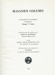 Sloan's Column Hardcover – 1961 George Sloan