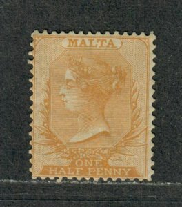 Malta Sc#3 M/H/F-VF, Cv. $90