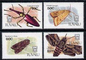 TUVALU - 1991 - Insects - Perf 4v Set - Mint Never Hinged