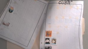 CUBA COLLECTION ON STOCK SHEET, MINT/USED