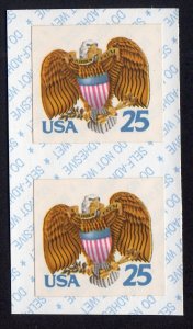 Scott #2431v Eagle & Shield Coil Pair Stamps - MNH