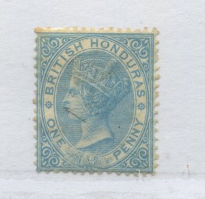 British Honduras QV 1866 1d mint no gum