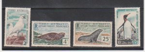 French Southern & Antarctic Territory Scott # 16 -19 MNH Catalogue $105.00 Birds