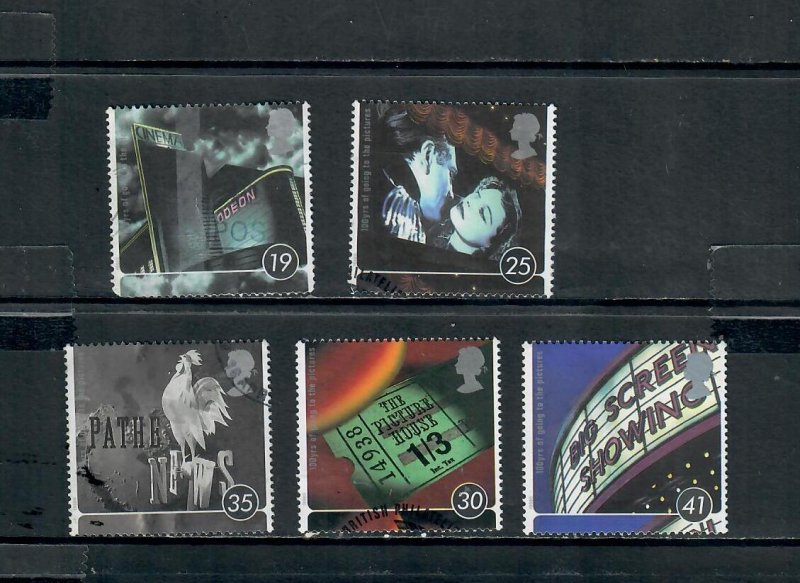 G.B 1996 COMMEMORATIVES  SET  CINEMA ISSUE USED  h 281122