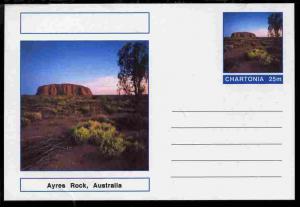 Chartonia (Fantasy) Landmarks - Ayres Rock, Australia pos...
