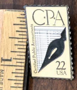 USPS Stamp Pin: Scott #2361 Certified Public Accounting (CPA)