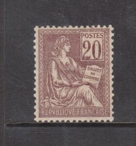 France #118 Very Fine Never Hinged