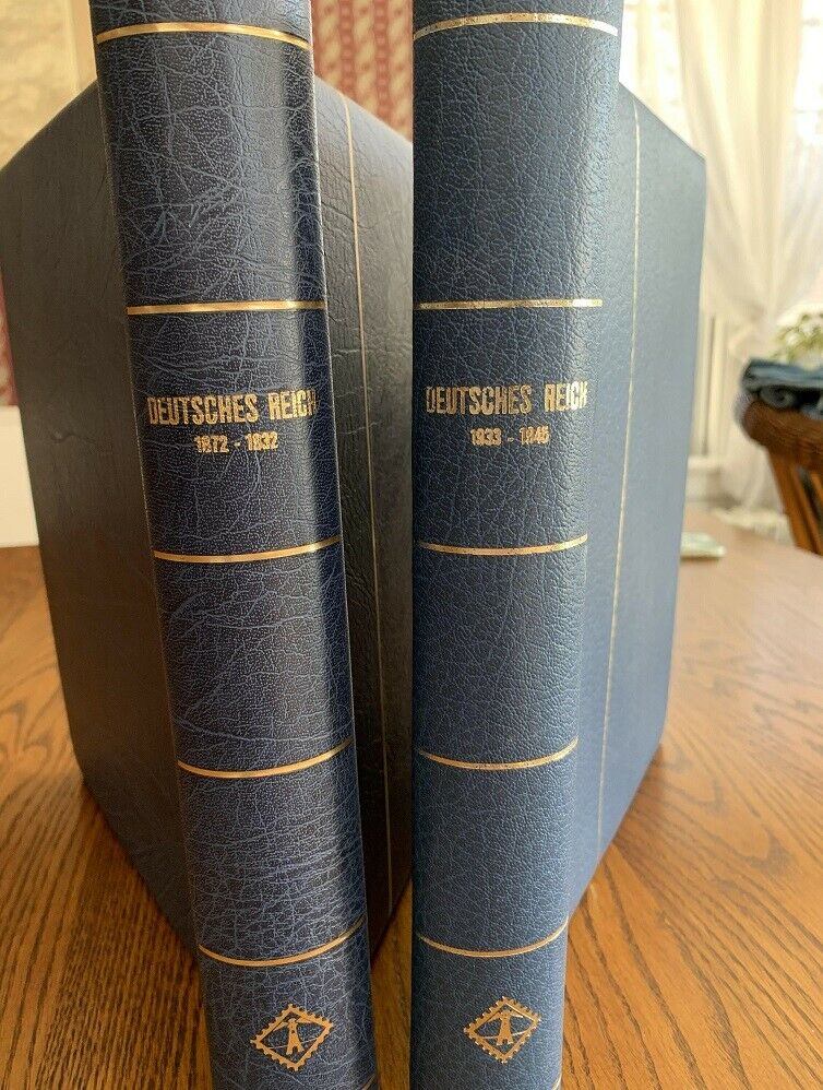 Lighthouse springback binders Germany labelled, binders only / HipStamp