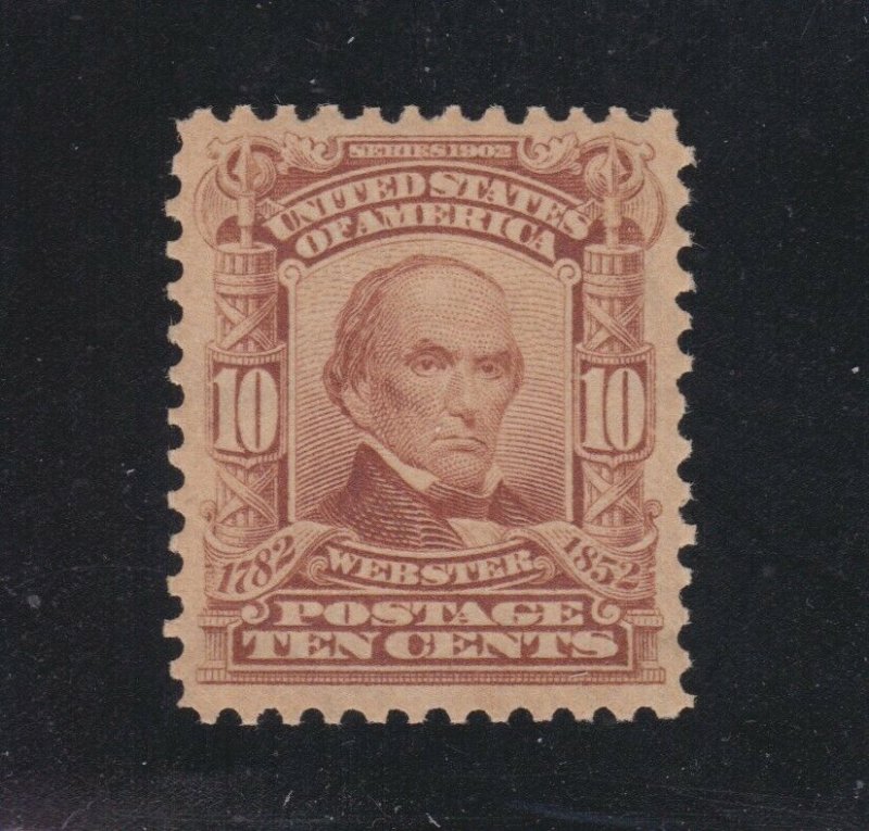 US 307 10c Webster Mint VF-XF OG NH SCV $150