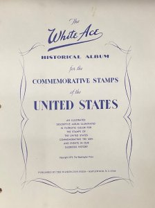 US Commemorative Year Set 1935-1945, 30 White Ace Pages 176 mint  & MNH stamps