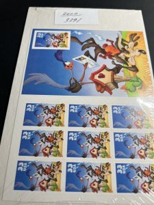 Scott #3391 Road Runner & Wile E. Coyote - 10 Stamp Sheet-MNH-2000-NIP