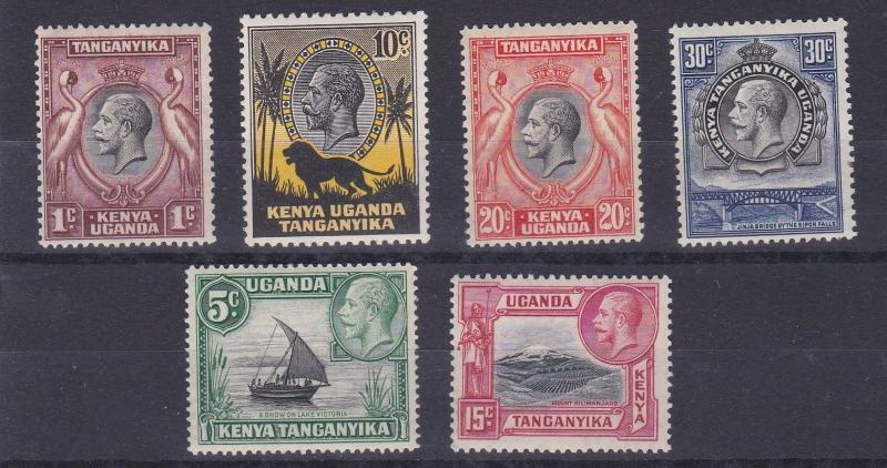 K U T 1935 - 37   S G 110 - 1185  VARIOUS VALUES TO 30C    MH 