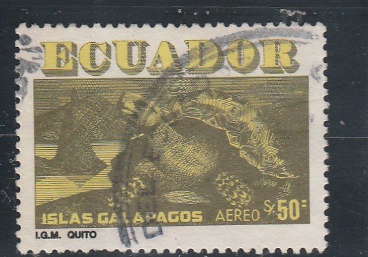 Ecuador  Scott#  C719  Used  (1981 Turtle)