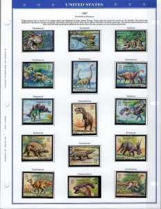 US Used Commemorative and definitives, all different read text Collection #087