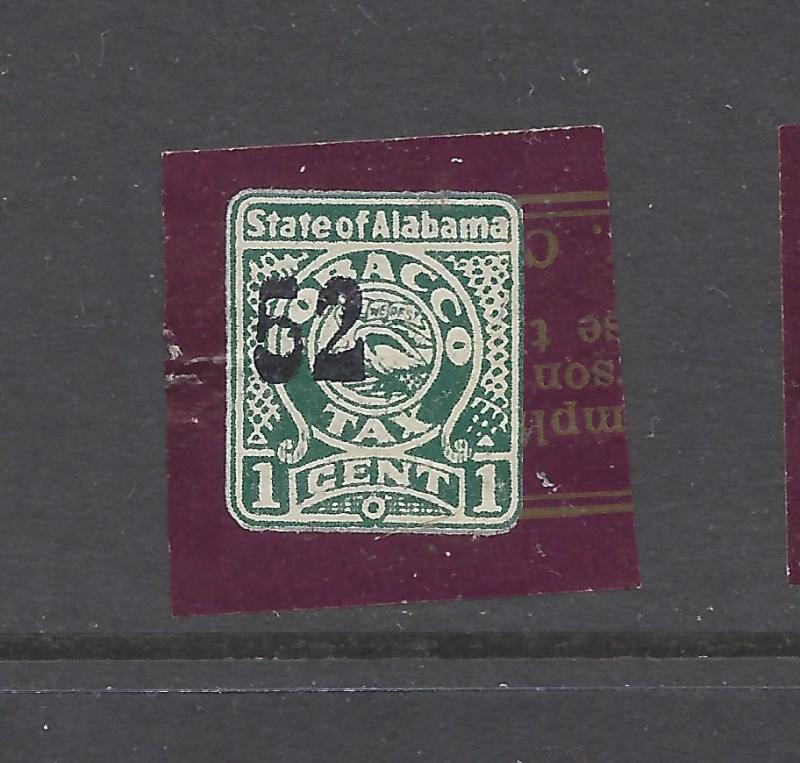 Alabama Tobacco State Tax Stamp