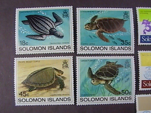 SOLOMON ISLANDS # 481-492 -MINT/NEVER HINGED-- 2 COMPLETE SETS-------1982-83