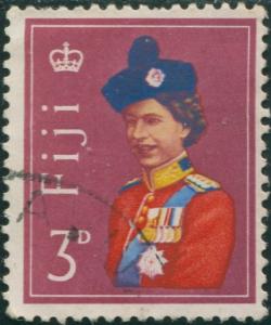 Fiji 1962 SG313 3d QEII FU