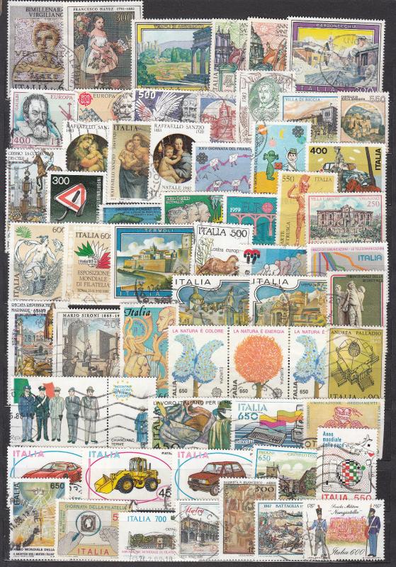 Italy - 880+ different stamp collection