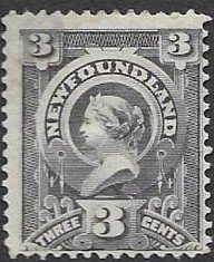 Newfoundland 60  1890  3 cents Unused