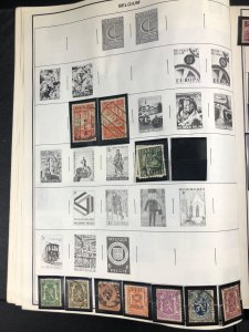 WW, BRITISH COLONIES, 100s of Stamps mounted in an album & in others