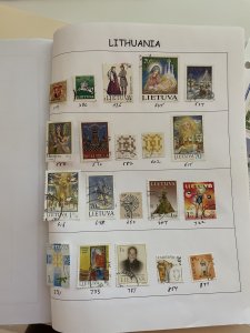 Collection of Lithuania stamps