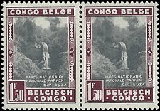 BELGIAN CONGO   #168 MNH PAIR (1)