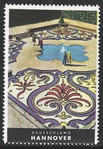 Hannover, Germany, German Tourism Poster Stamp, Cinderella Label, N.H.