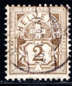 Switzerland Scott # 69a, used