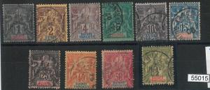 55015 - Guinée française FRENCH GUINEA - STAMPS: YVERT 1/8 + 10/11 + 13  Used