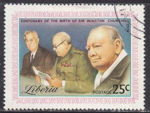 Liberia 696 Sir Winston Churchill 1974