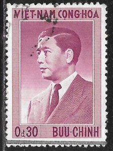 Viet Nam 40: 30c Ngo Dinh Diem, used, F-VF