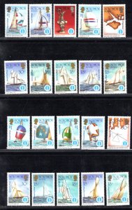 SOLOMON ISLANDS  SC# 570a-j - 574a-j  FVF/MOG