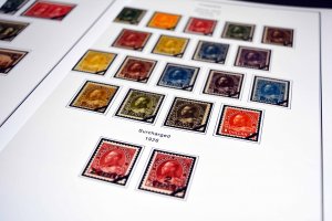 COLOR PRINTED CANADA 1851-2010 STAMP ALBUM PAGES (376 illustrated pages)