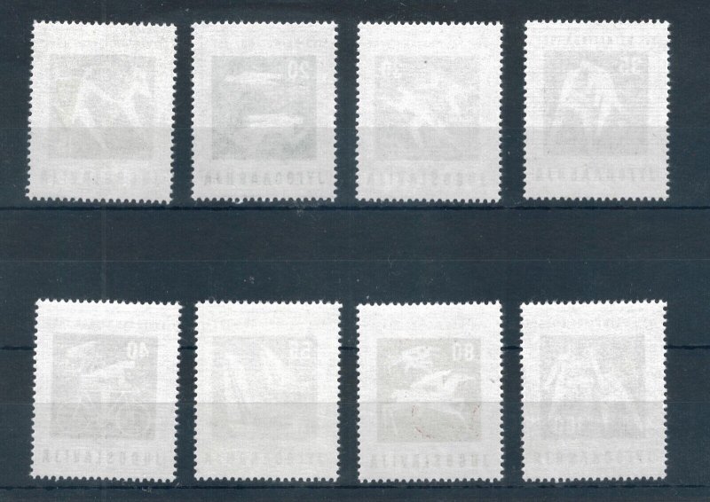 Yugoslavia 1960 Olympic Games full set of stamps. MNH. Sg 947-954