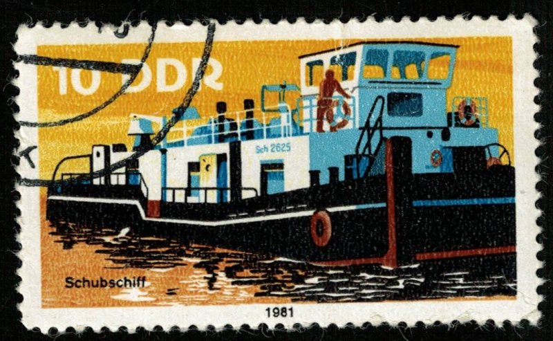 1981, DDR, Ship, 10Pfg. (RТ-636)