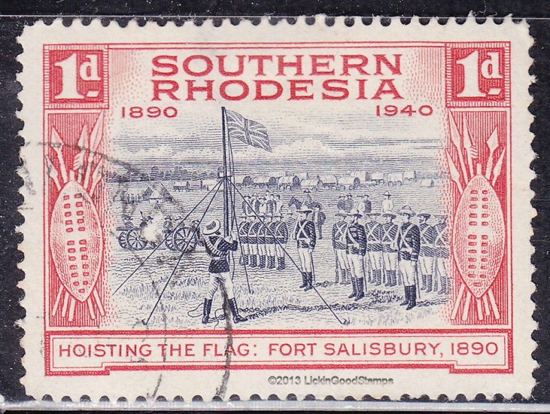 Southern Rhodesia 57 Fort Salisbury 1940