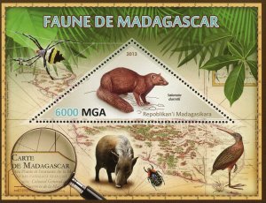 Salanoia Durrelli Stamp Fauna Wild Animal Souvenir Sheet Mint NH
