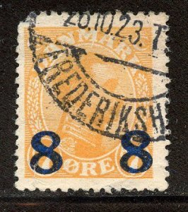 Denmark # 161, Used.