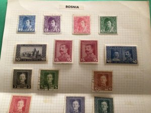 Bosnia and Herzegovina mounted mint and used  stamps  A10653