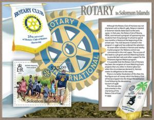 SOLOMON ISLANDS 2013 SHEET ROTARY slm13111b