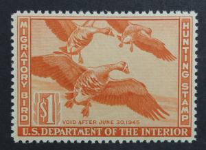 MOMEN: US #RW11 DUCK MINT OG NH #24470