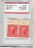 #301 PR, Carmine, VG 50, Mint OGph