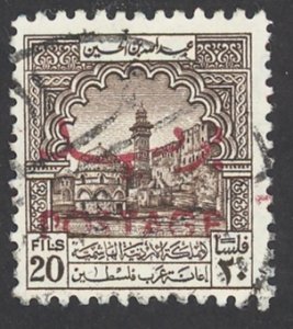 Jordan Sc# 206 Used 1942 20m Amir Abdullah ibn Hussein