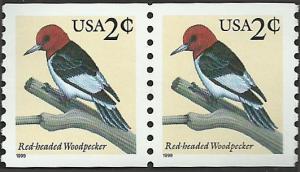 # 3045 MINT NEVER HINGED RED-HEADED WOODPECKER
