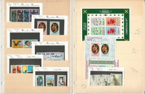 Trinidad Tobago Stamp Collection on 12 Scott & Stock Pages, JFZ