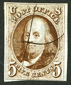 U.S. #1 USED WITH PF CERT