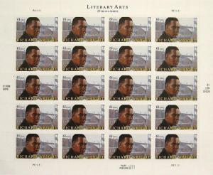 2009 61c Richard Wright, Literacy, Sheet of 20 Scott 4386 Mint F/VF NH